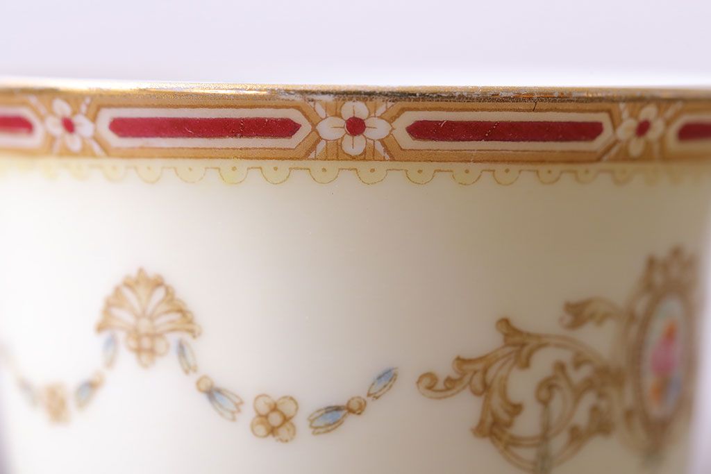 アンティーク雑貨　【S様ご成約済み・ご決済用】中古　ノリタケ(Noritake)のコーヒーカップ&ソーサー