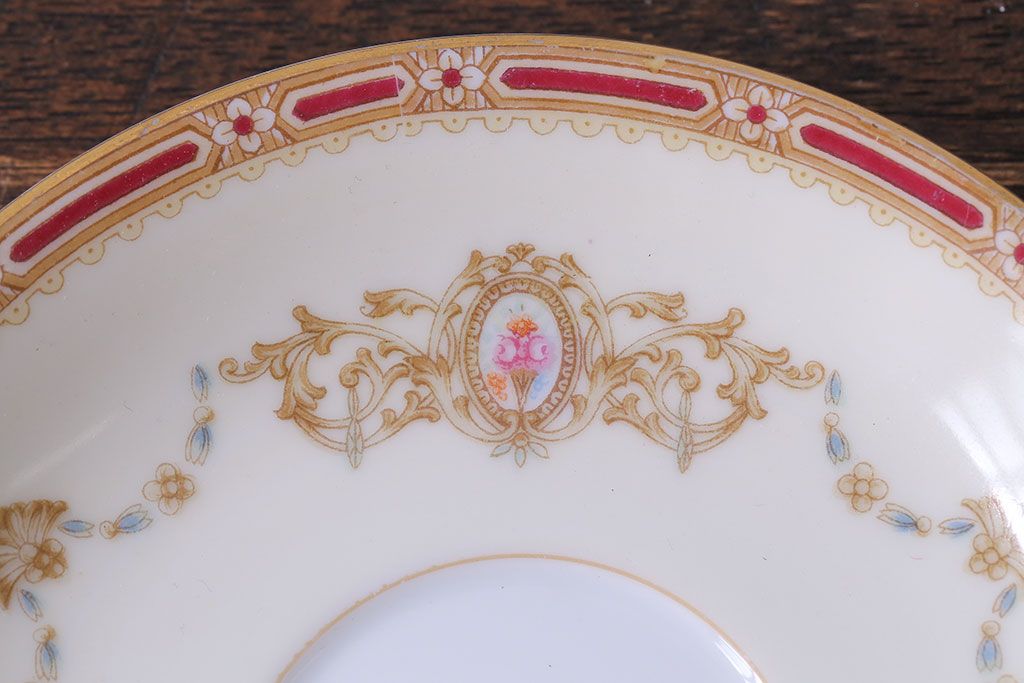 アンティーク雑貨　【S様ご成約済み・ご決済用】中古　ノリタケ(Noritake)のコーヒーカップ&ソーサー