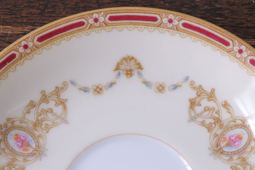 アンティーク雑貨　【S様ご成約済み・ご決済用】中古　ノリタケ(Noritake)のコーヒーカップ&ソーサー