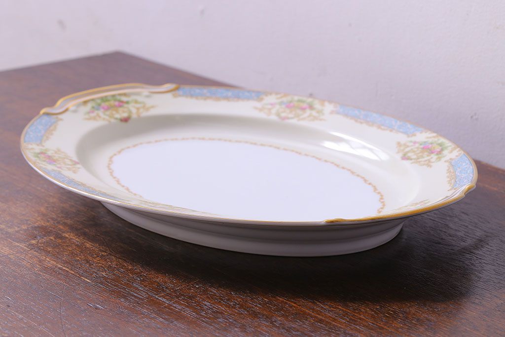 noritake アンティーク　オーバル皿