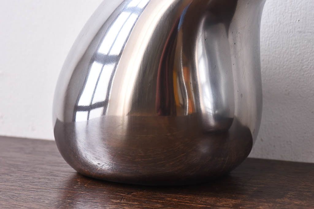 アンティーク雑貨　中古　BoConcept(ボーコンセプト)　シルバーステンレスオブジェ(小)(置き物)