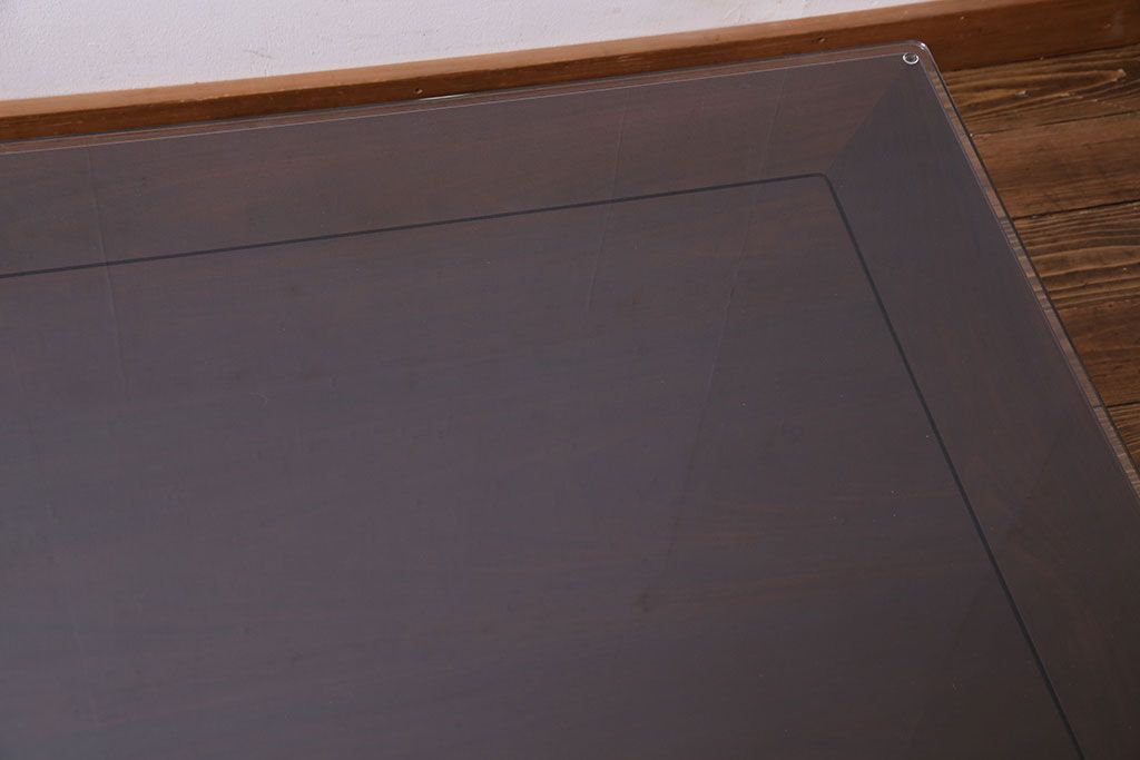 中古美品　大阪唐木指物　職人の手仕事の良さが感じられるローテーブル(座卓、テーブル)(定価約90万円)