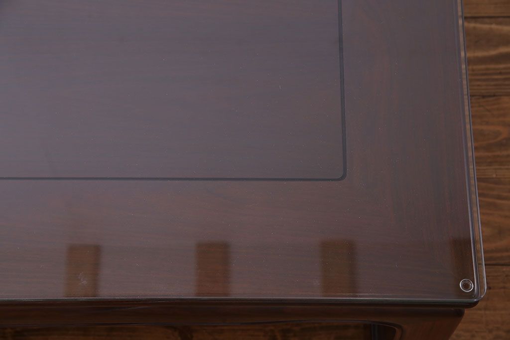 中古美品　大阪唐木指物　職人の手仕事の良さが感じられるローテーブル(座卓、テーブル)(定価約90万円)