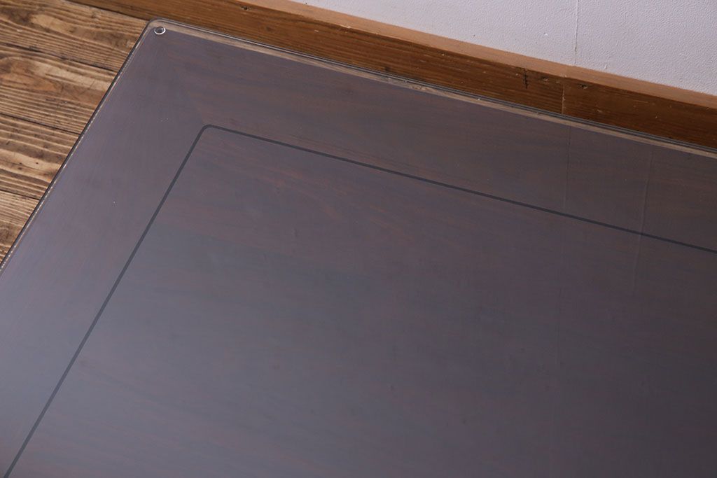 中古美品　大阪唐木指物　職人の手仕事の良さが感じられるローテーブル(座卓、テーブル)(定価約90万円)