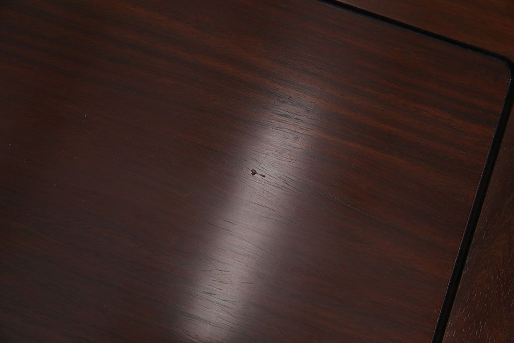 中古美品　大阪唐木指物　職人の手仕事の良さが感じられるローテーブル(座卓、テーブル)(定価約90万円)