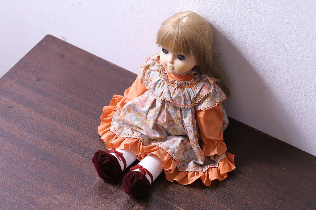 アンティーク雑貨　昭和レトロ　セキグチ(SEKIGUCHI)　スリープアイドール(目つむり抱き人形)(1)