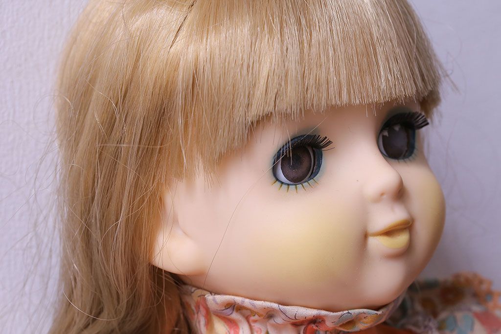 アンティーク雑貨　昭和レトロ　セキグチ(SEKIGUCHI)　スリープアイドール(目つむり抱き人形)(1)