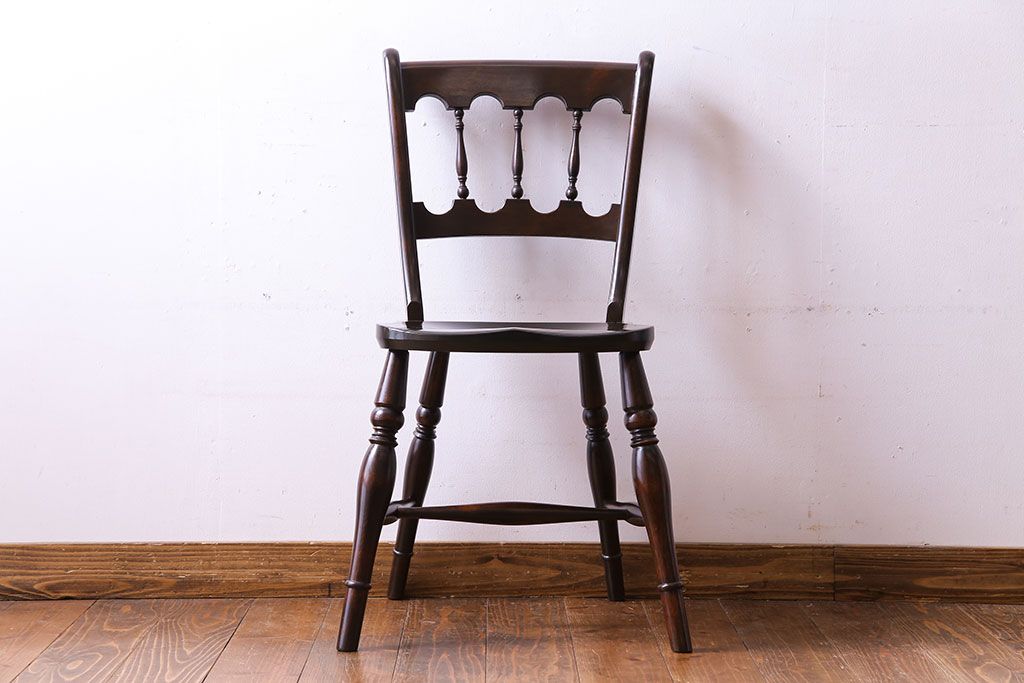 中古美品　松本民芸家具　#49A　ワイコムチェア(ダイニングチェア)