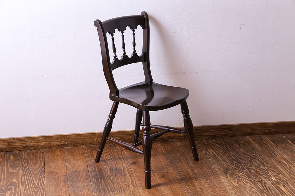 中古美品　松本民芸家具　#49A　ワイコムチェア(ダイニングチェア)