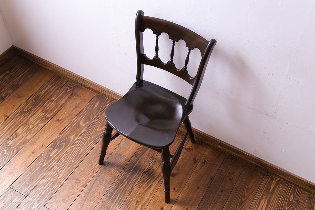 中古美品　松本民芸家具　#49A　ワイコムチェア(ダイニングチェア)