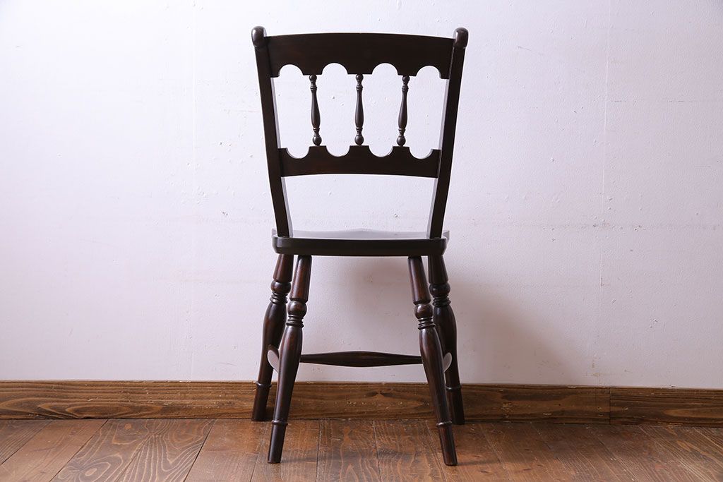 中古美品　松本民芸家具　#49A　ワイコムチェア(ダイニングチェア)
