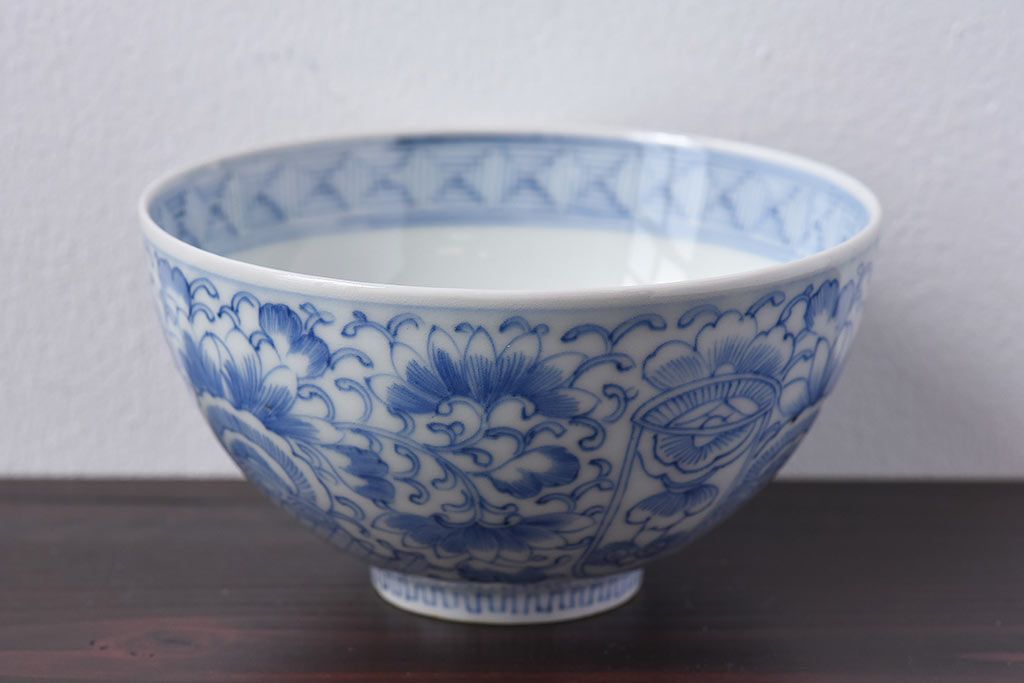 世界の 古伊万里 伊万里 李朝 染付 煎茶碗 アンティーク茶道具 蔵出し 世界の 古伊万里 伊万里 李朝 染付 煎茶碗 アンティーク茶道具 蔵出し