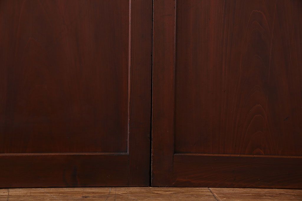 【I様ご成約済み】和製アンティーク　存在感のあるモダンな板戸(引き戸、建具)4枚セット