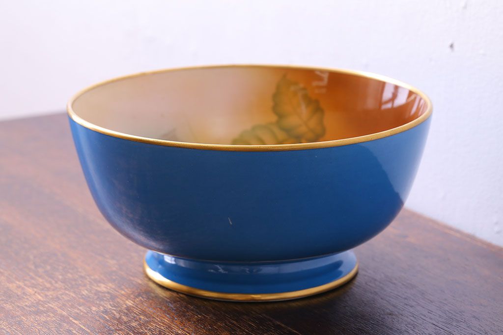 アンティーク雑貨　オールドノリタケ(Noritake、則武、日陶)　ヤジロベー印　鉢(ボウル、洋食器)
