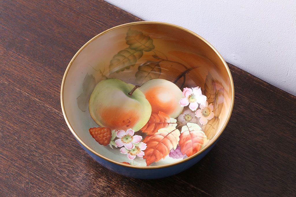アンティーク雑貨　オールドノリタケ(Noritake、則武、日陶)　ヤジロベー印　鉢(ボウル、洋食器)