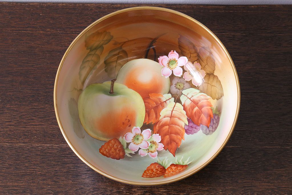 アンティーク雑貨　オールドノリタケ(Noritake、則武、日陶)　ヤジロベー印　鉢(ボウル、洋食器)