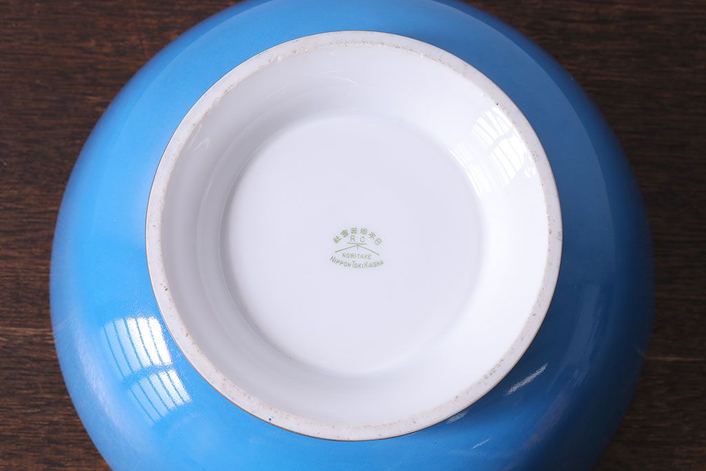 アンティーク雑貨　オールドノリタケ(Noritake、則武、日陶)　ヤジロベー印　鉢(ボウル、洋食器)