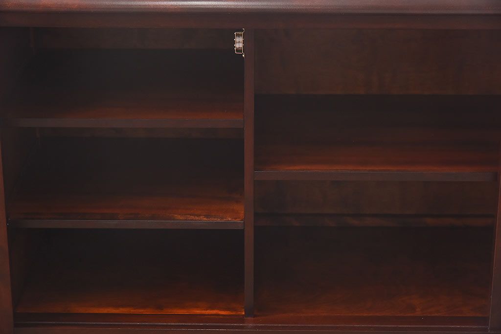 中古　松本民芸家具　C-2型サイドボード(リビングボード、キャビネット)(定価約43万円)