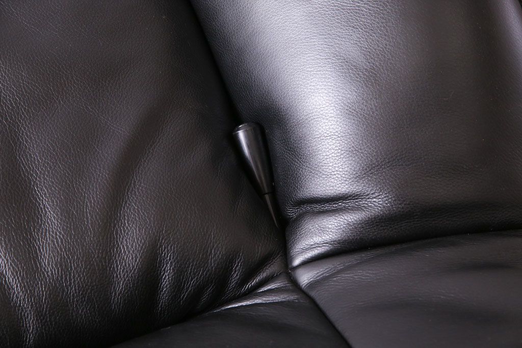 中古 Cassina(カッシーナ) VERANDA(ヴェランダ) 黒革 1Pソファ 中古 Cassina(カッシーナ) VERANDA(ヴェランダ) 黒革 1Pソファ