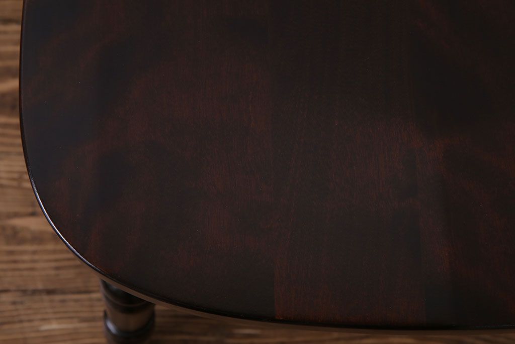 中古美品　北海道民芸家具　HM626 挽き物装飾が美しいウィンザーチェア(椅子、ダイニングチェア、ワークチェア、ウインザーチェア)(定価約7万円)(3)