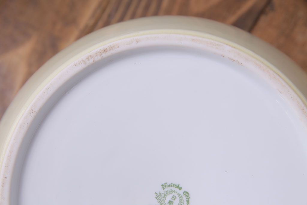 アンティーク雑貨　オールドノリタケ(日陶)　白菊文様　レトロな火鉢