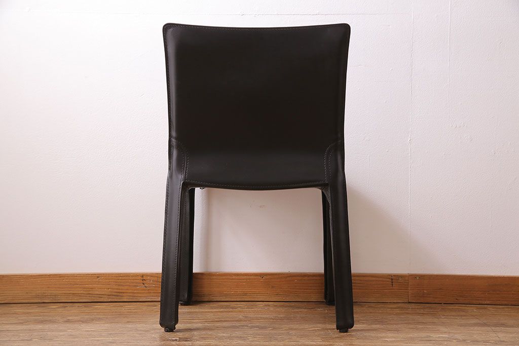 中古　Cassina(カッシーナ)　 CAB(キャブ) アームレスチェア (定価約17万円)(3)