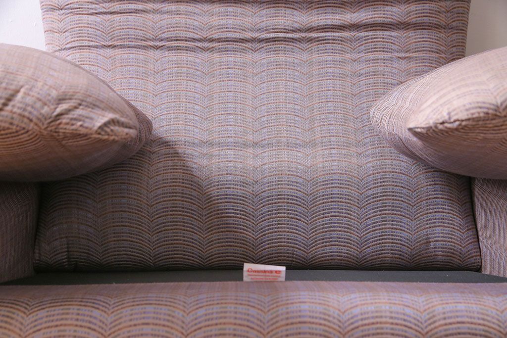 中古　Cassina(カッシーナ)　MARALUNGA(マラルンガ)　ファブリック 1Pソファ(一人掛け)(定価約50万円)