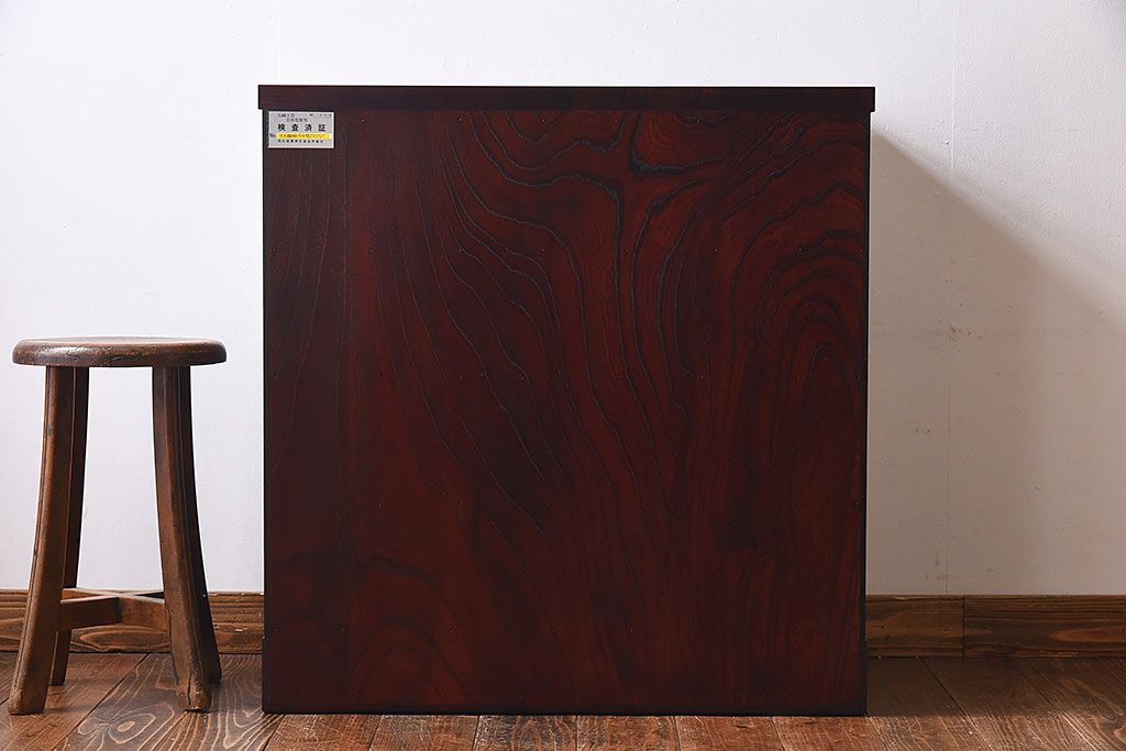 展示美品　岩谷堂箪笥　NO.630　桐文様　銀河8号　中型タンス(整理箪笥、チェスト、桐箪笥、桐たんす)