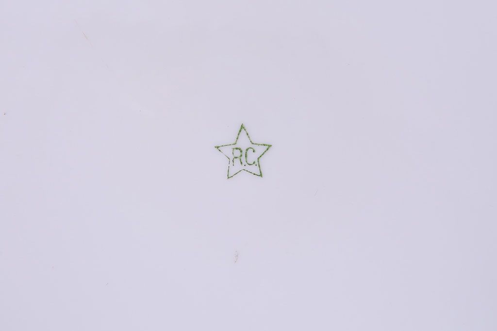 アンティーク雑貨　オールドノリタケ(則武・日陶)　星RC印　松・鳳凰図　上品な火鉢(手あぶり)