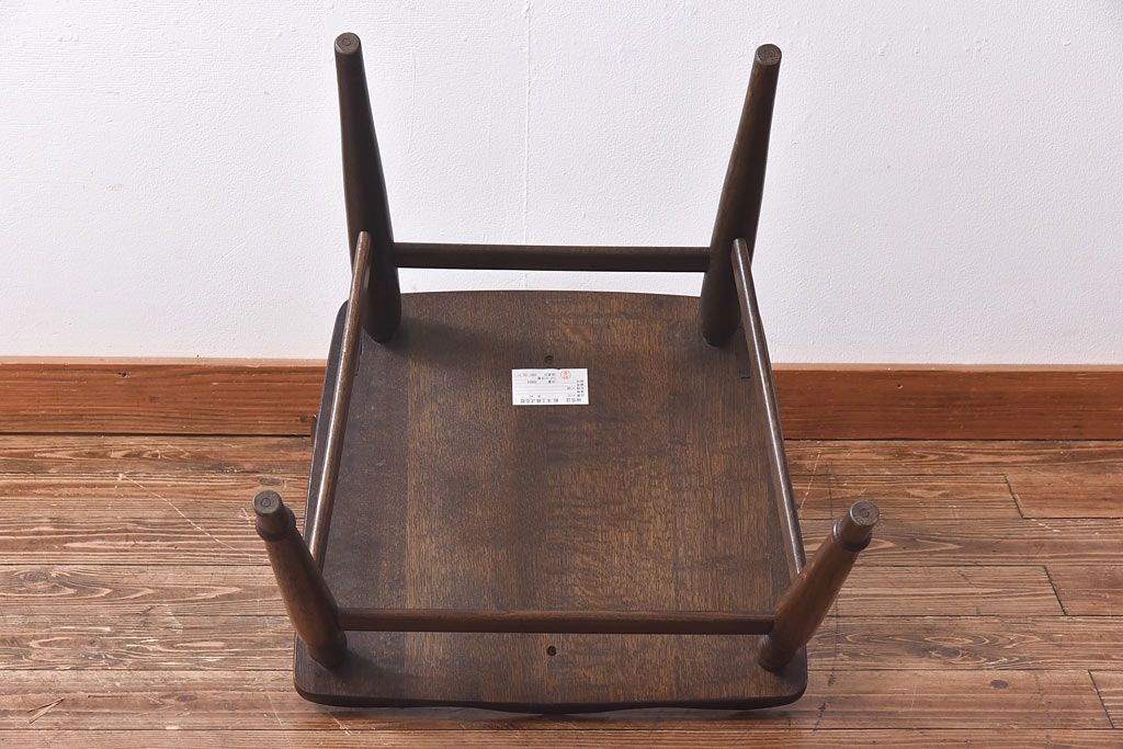 中古　柏木工　ウィルダネス(WILDERNESS)シリーズ　K132　サイドチェア(ダイニングチェア、椅子)(1)