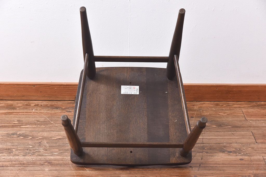 中古　柏木工　ウィルダネス(WILDERNESS)シリーズ　K132　サイドチェア(ダイニングチェア、椅子)(2)