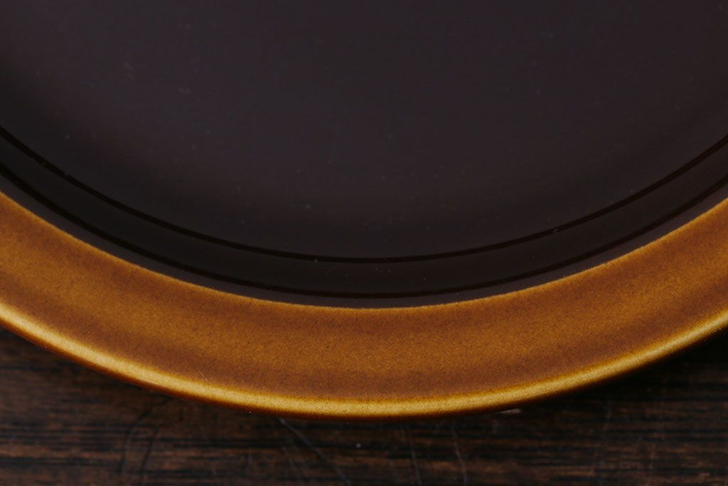 イギリスビンテージ　HORNSEA(ホーンジー) BRONTE(ブロンテ) プレート(ケーキ皿)2枚セット(2)