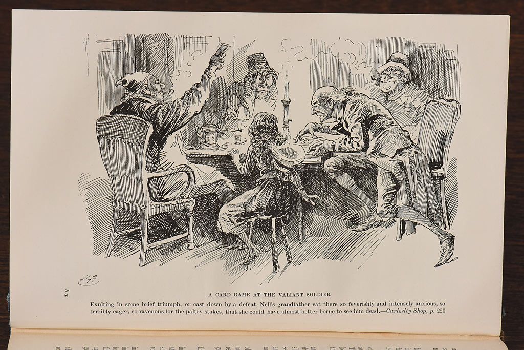 アンティーク雑貨　イギリスアンティーク　CHARLES DICKENS(チャールズ・ディケンズ)　本(洋書、英字本、小説)2冊セット(2)