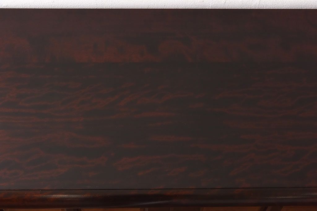 中古　北海道民芸家具　#138　落ち着いた色味のサイドボード(収納棚、戸棚)