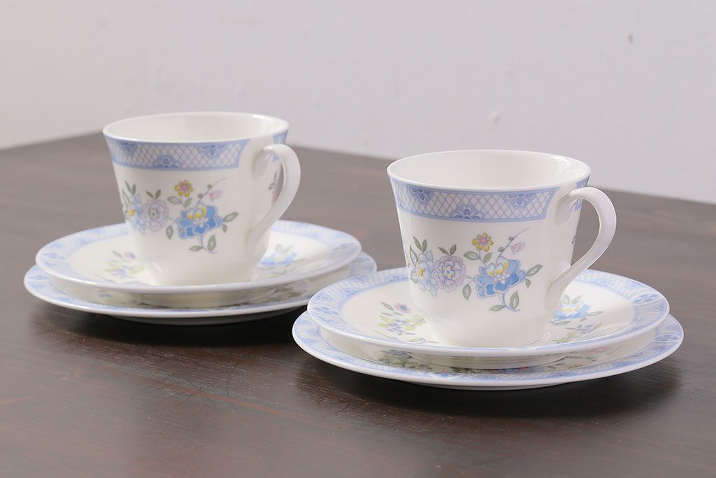 ROYAL DOULTON(ロイヤルドルトン)　CONISTON(コニストン)　トリオ(洋食器)2客セット