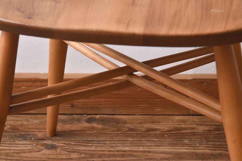 ヴィンテージ家具　ERCOL(アーコール)　イギリスビンテージ　エックスバックチェア(クロスバックチェア)(1)