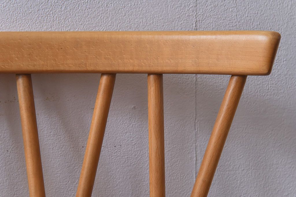 ヴィンテージ家具　ERCOL(アーコール)　イギリスビンテージ　エックスバックチェア(クロスバックチェア)(3)