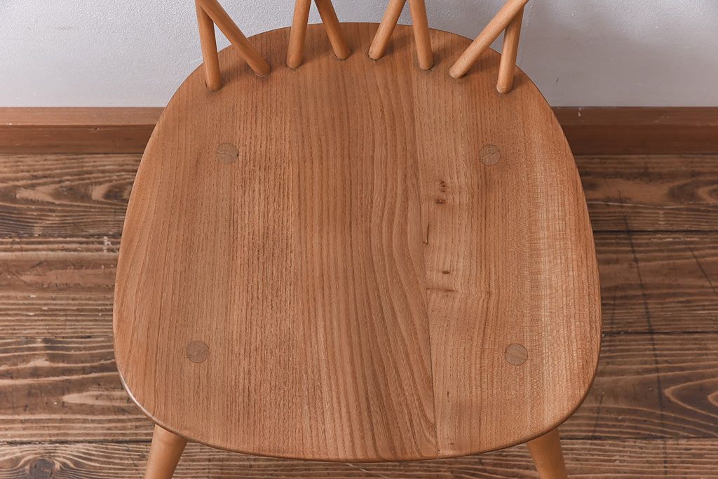 ヴィンテージ家具　ERCOL(アーコール)　イギリスビンテージ　エックスバックチェア(クロスバックチェア)