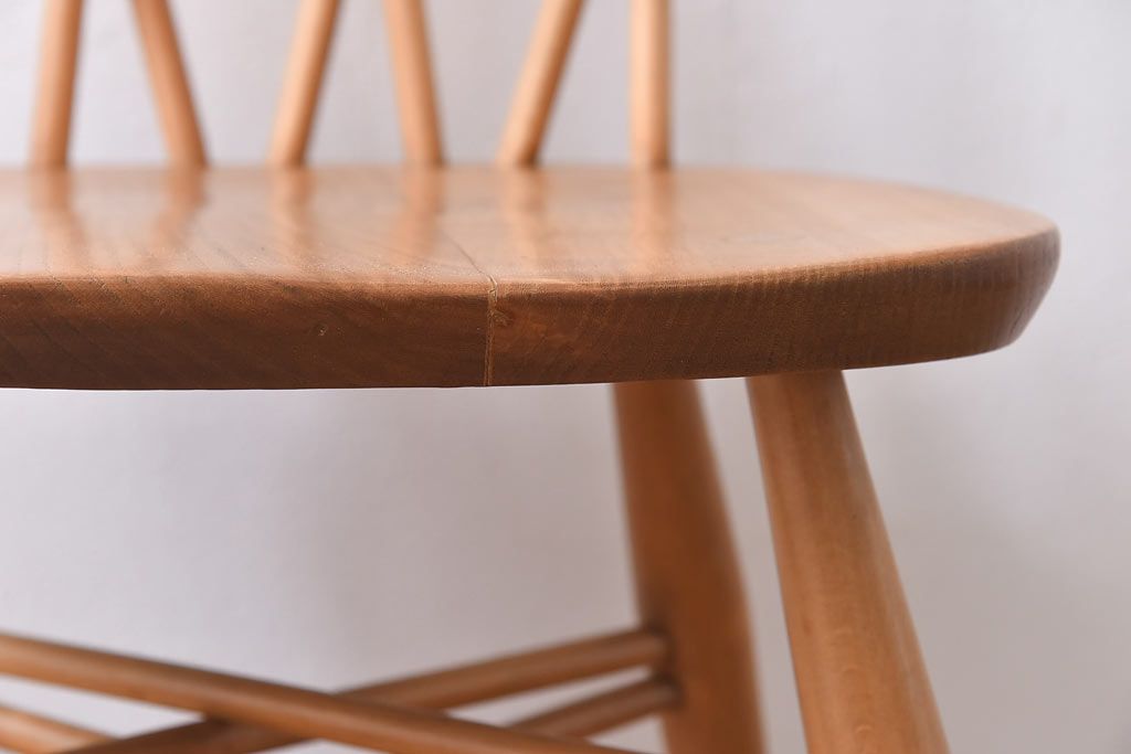 ヴィンテージ家具　ERCOL(アーコール)　イギリスビンテージ　エックスバックチェア(クロスバックチェア)