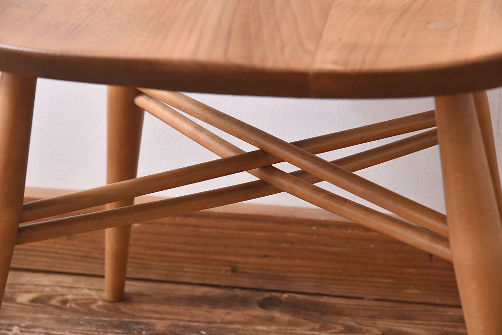 ヴィンテージ家具　ERCOL(アーコール)　イギリスビンテージ　エックスバックチェア(クロスバックチェア)