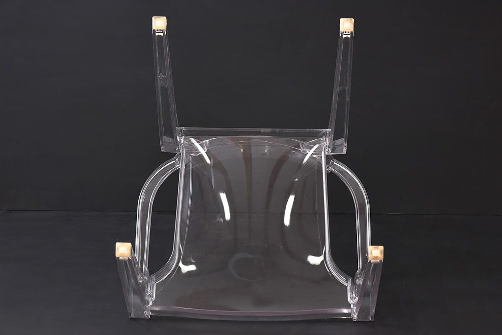 中古　Kartell(カルテル)　Louis Ghost(ルイ・ゴースト)　アームチェア(椅子)(定価約4万6千円)