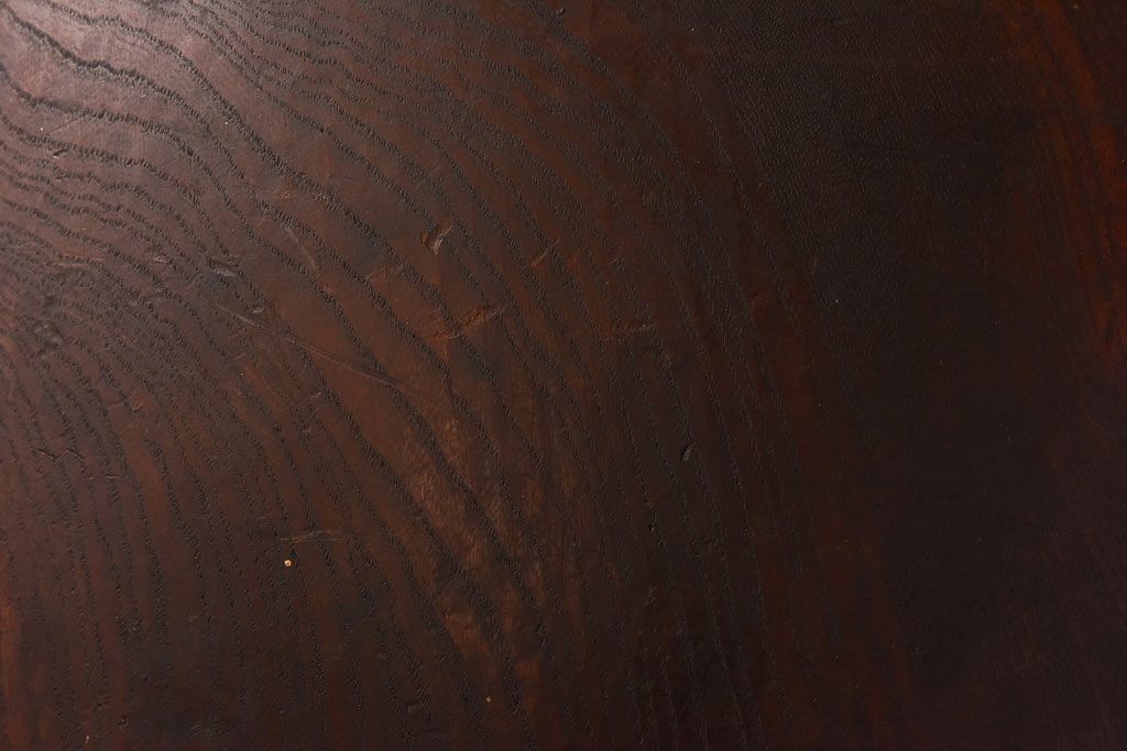 アンティーク雑貨　時代物　欅刳り貫き胴　明治大正期の和太鼓(1尺6寸)