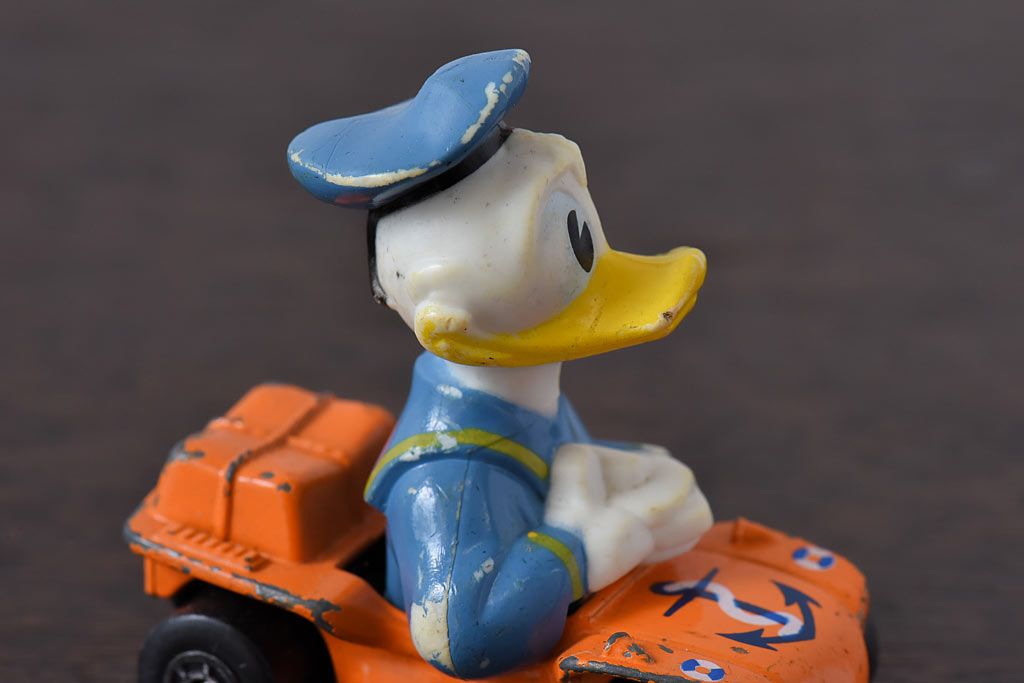 アンティーク雑貨　LESNEY社(レズニー)　matchbox(マッチボックス)　ディズニーシリーズ　NO.2　ドナルドダック　ミニカー(おもちゃ)