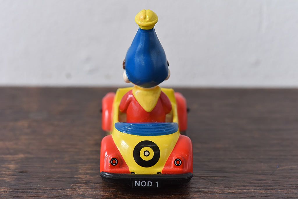 アンティーク雑貨　ビンテージ ERTL(アーテル)社　NODDY(ノディ)　Die Cast Car　ブリキのおもちゃ