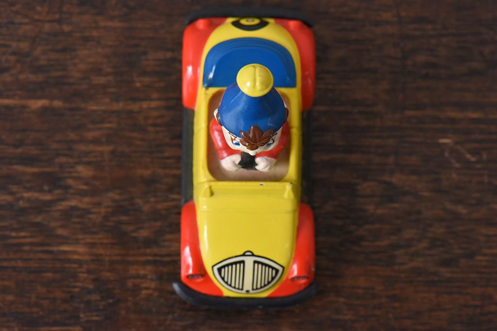 アンティーク雑貨　ビンテージ ERTL(アーテル)社　NODDY(ノディ)　Die Cast Car　ブリキのおもちゃ