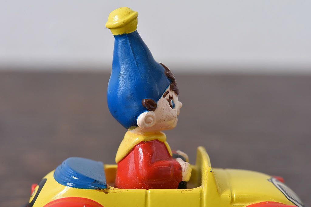 アンティーク雑貨　ビンテージ ERTL(アーテル)社　NODDY(ノディ)　Die Cast Car　ブリキのおもちゃ