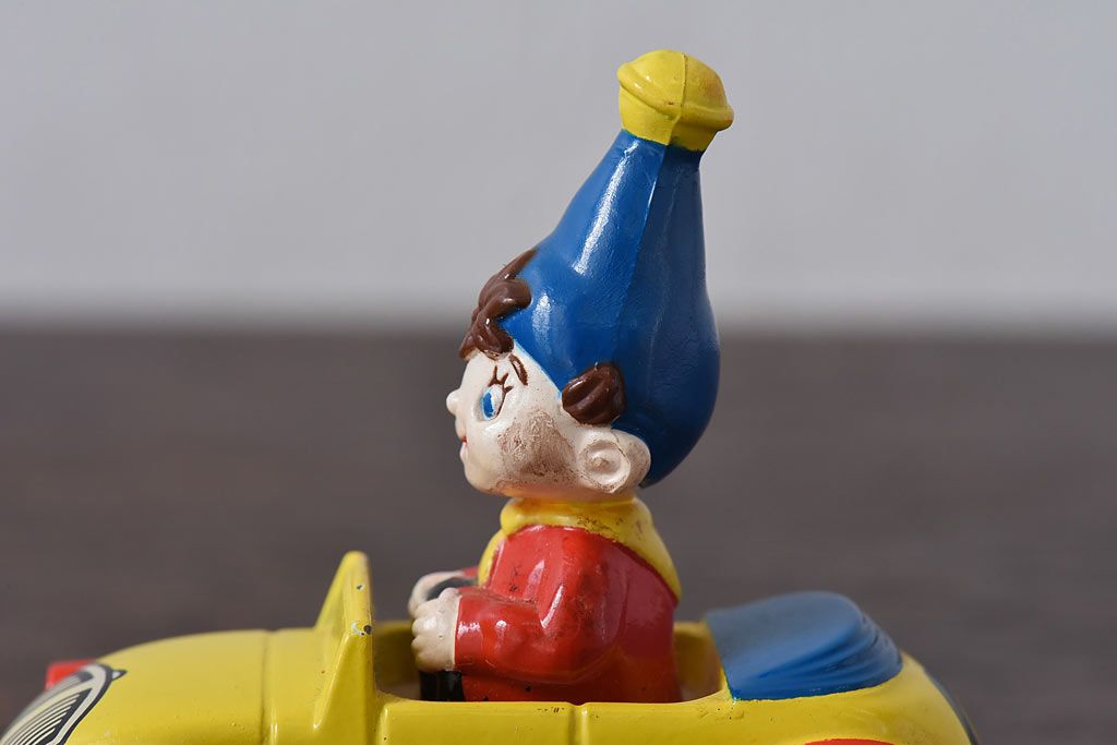 アンティーク雑貨　ビンテージ ERTL(アーテル)社　NODDY(ノディ)　Die Cast Car　ブリキのおもちゃ