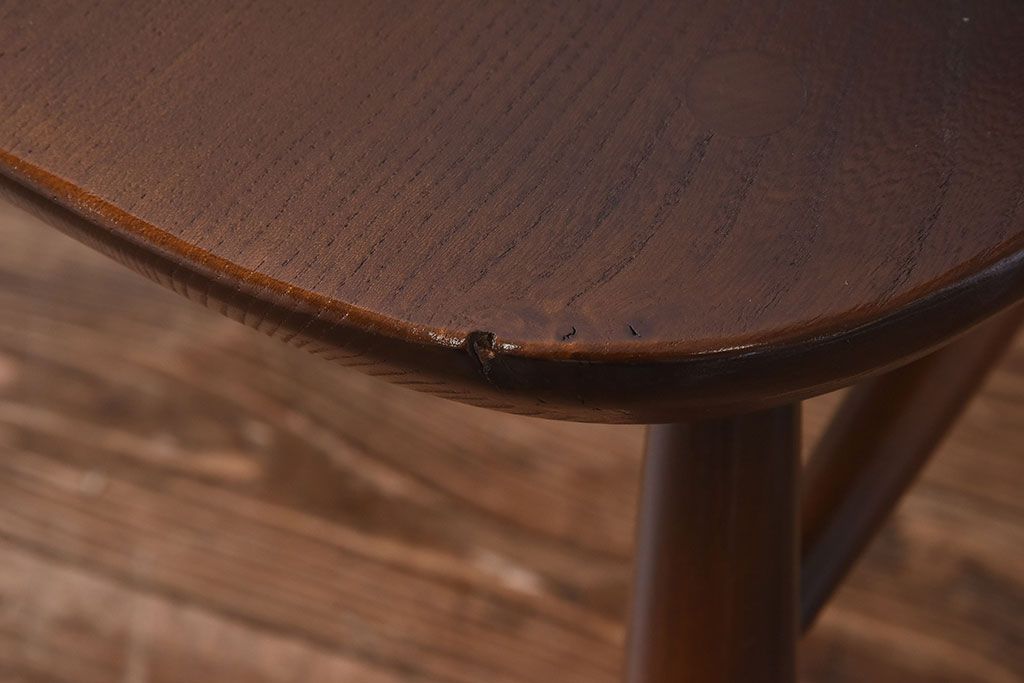 ヴィンテージ家具　【T様ご決済分】ERCOL(アーコール)　イギリスビンテージ　スモーカーズチェア(カウホーンチェア、ダイニングチェア)