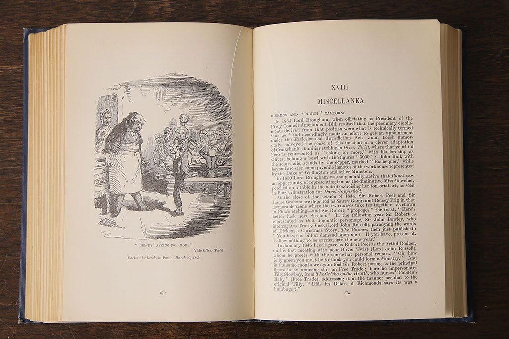 アンティーク雑貨　英国アンティーク　CHARLES DICKENS(チャールズ・ディケンズ)　洋書(本、英字本、小説)2冊セット(3)