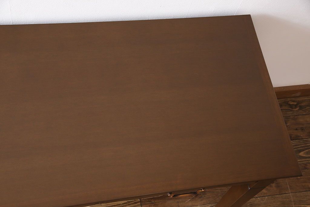 中古　特注品!　maruni(マルニ)　地中海ロイヤルシリーズ　ワイドデスク(ダイニングテーブル)(定価約36万円)